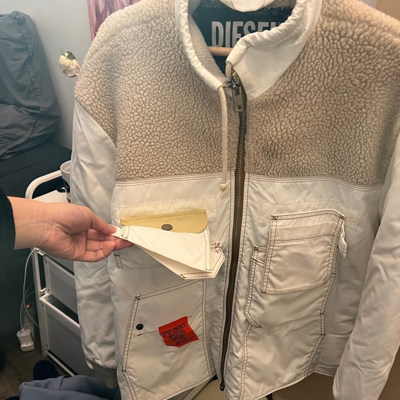 Diesel oversized unisex jacket - Picture 2 of 4